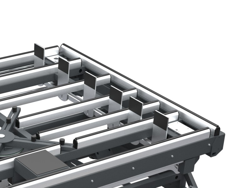 Aluminium BFG Hoppressningssystem för inglasning Emmegi